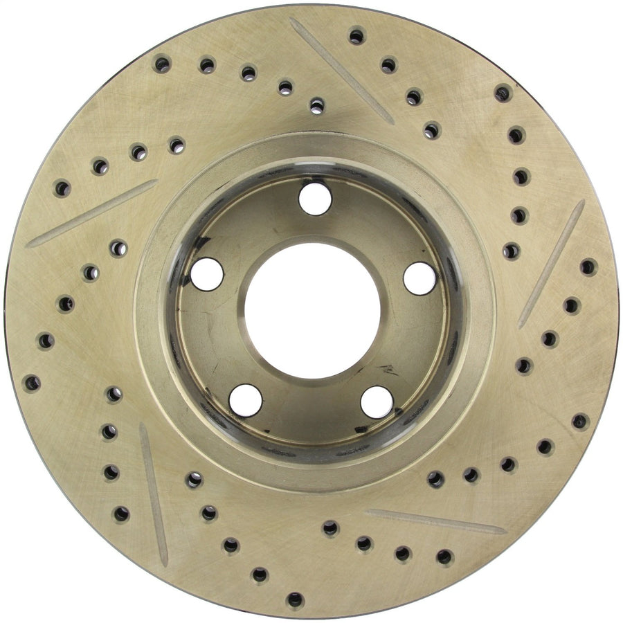 Sport Drilled/Slotted Brake Rotor StopTech 127.33040R (Front Right), 1 Pack