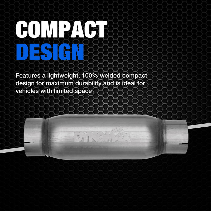 Race Bullet Dynomax 24248 Exhaust Resonator