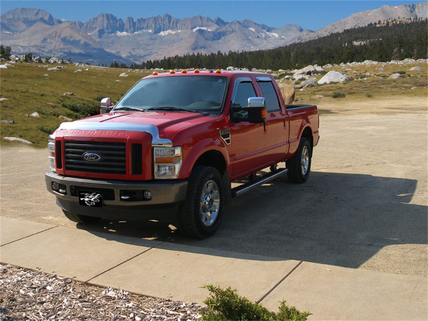 Chrome Stampede Bugshield for Ford 08-09