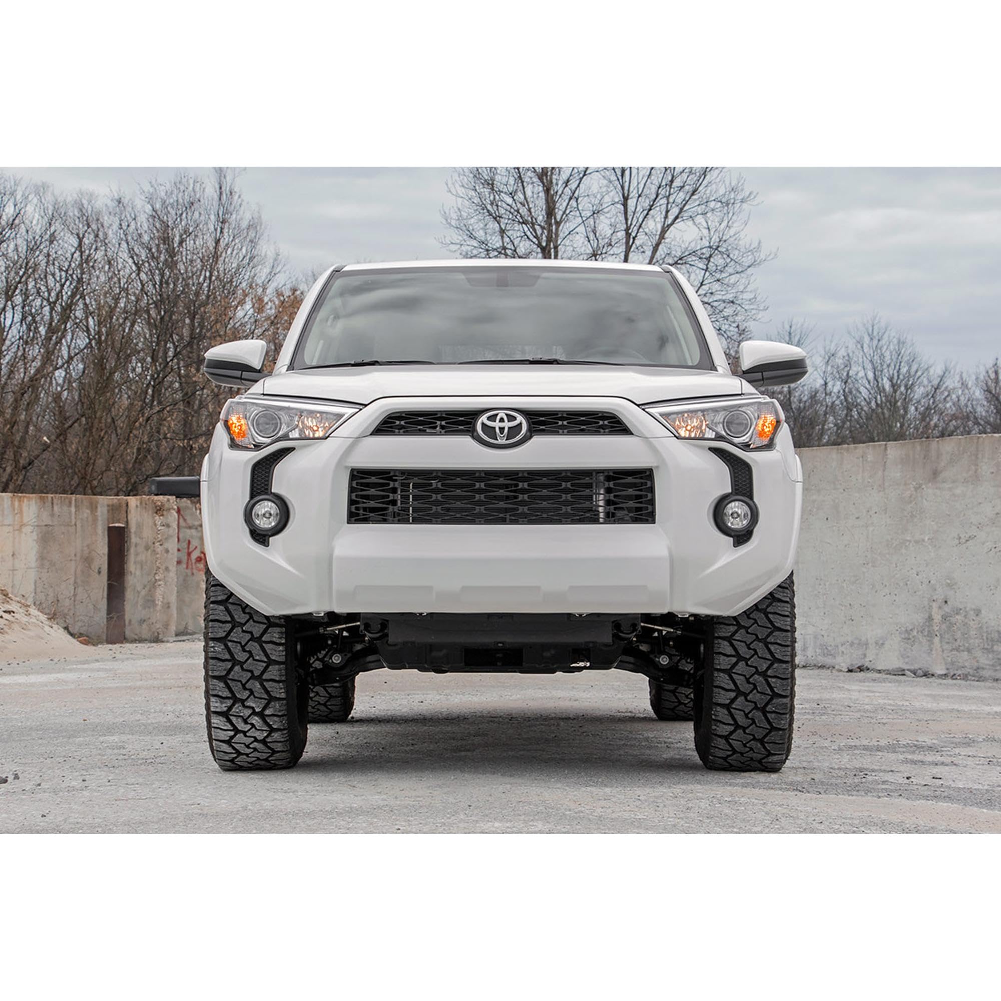 3 Inch Lift Kit Rough Country for Toyota 4Runner (2010-2024) - Includes Vertex Coilovers & V2 Rear Shocks, Aluminum CA