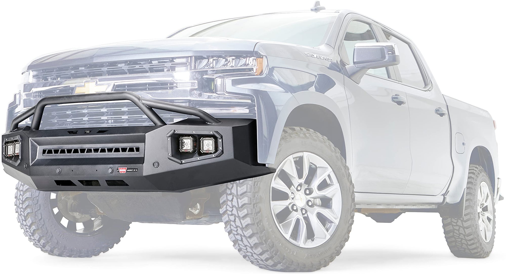 Ascent XP WARN 107276 Front Bumper, Fits: Chevy Silverado 1500 (2019-2021)