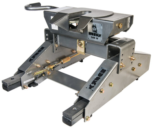 Husky 31690 Wrap Around Jaw 5th Wheel Hitch with Glider, 26K-W 26,000 lb Capacity
