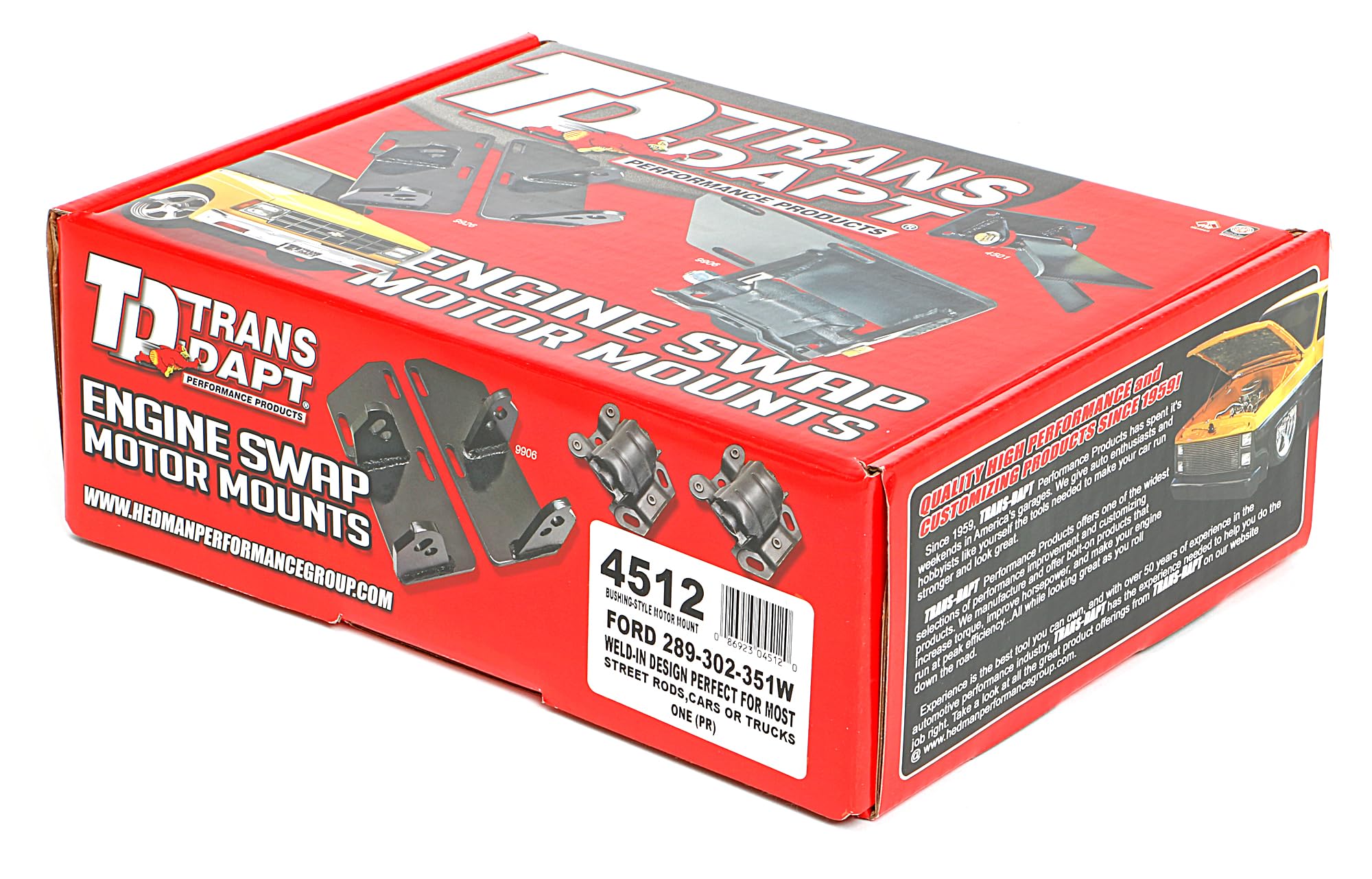Motor Mount Trans-Dapt 4512