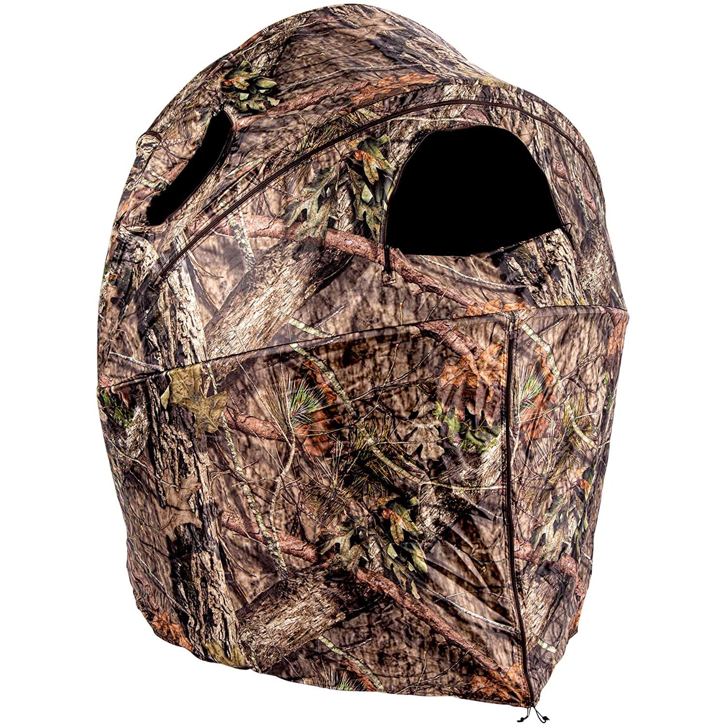 Ameristep Lightweight Hunting Portable Ultra-Compact Easy-Setup 1-Person Deluxe Tent Chair Ground Blind, Mossy Oak Break-Up Country