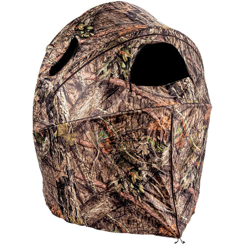 Ameristep Lightweight Hunting Portable Ultra-Compact Easy-Setup 1-Person Deluxe Tent Chair Ground Blind, Mossy Oak Break-Up Country