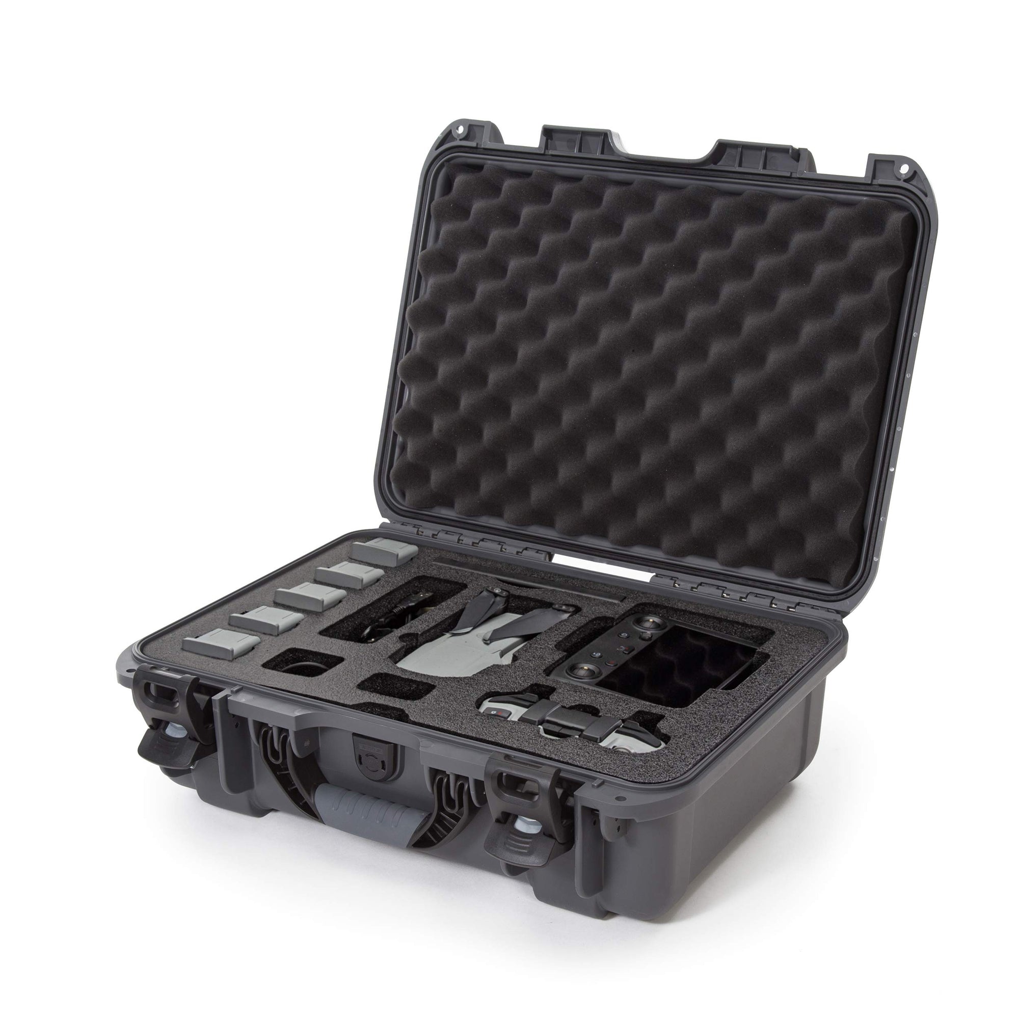 Nanuk Waterproof Hard Case 925 with Foam Insert for DJI Mavic Air 2 + Smart Controller - Graphite (925-MAVIA27)