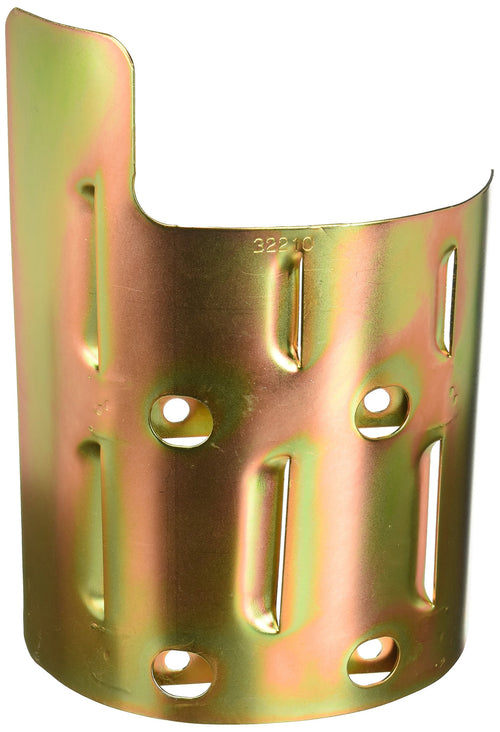 Gold Zinc Plated Milodon 32210 Louver Designed Front Sump Windage Tray for Ford 302