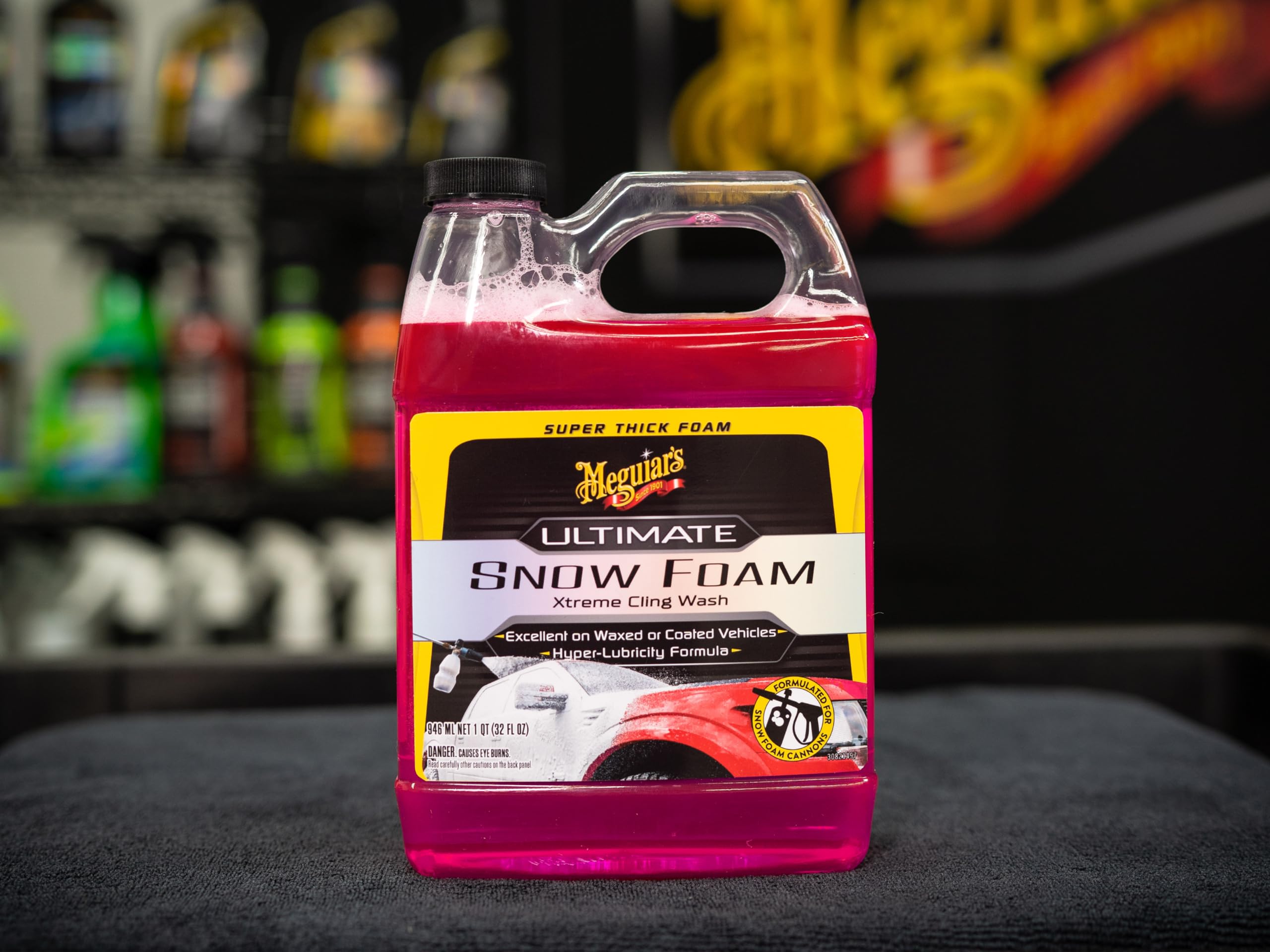 Ultimate Snow Foam Wash Meguiar's, Foaming Car Wash Formulated for Foam Cannons & Foam Guns, 32oz