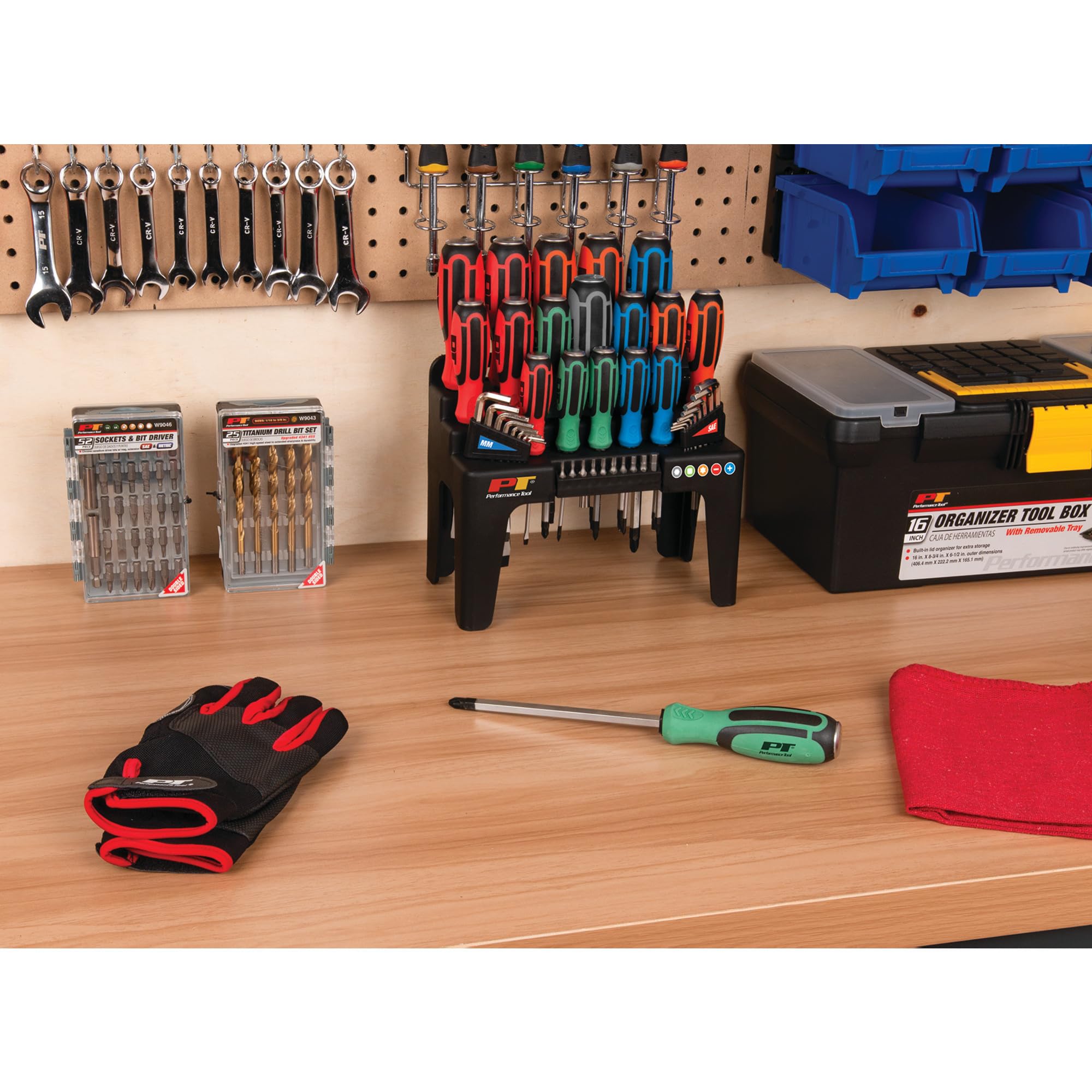 W1737 Performance Tool 44Pc Go-Thru Screwdriver Set