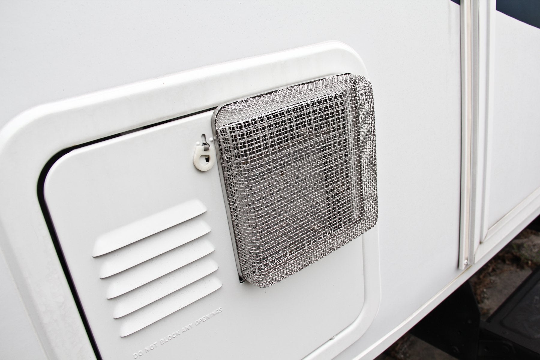 Flying Insect Camco 42151 Water Heater Screen - WH 400, 6.75" X 6.75" X 1.3", Gray