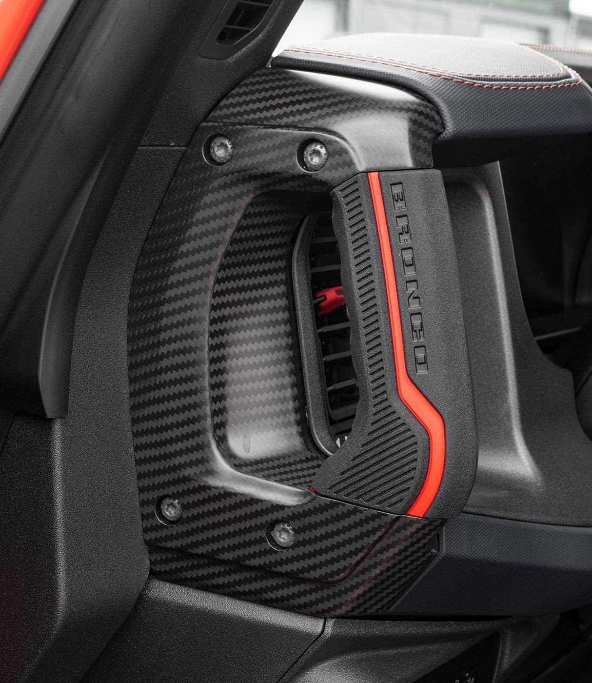 Ford Performance Carbon Fiber M-7220-BCF Grab Handle Kit for 2021-2024 Bronco