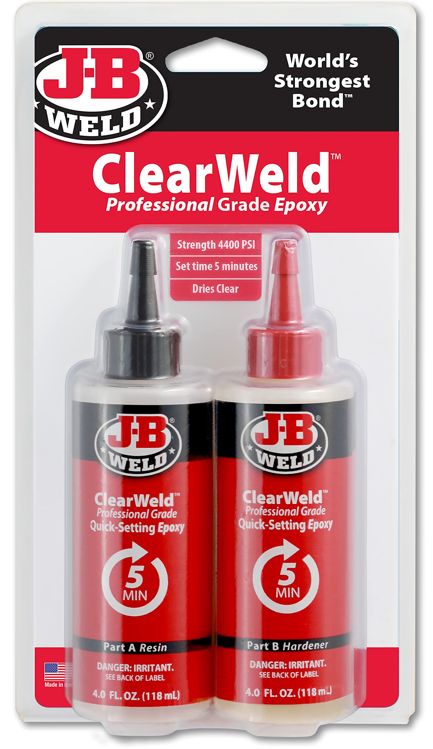 Clearweld Jb Epoxy 8oz