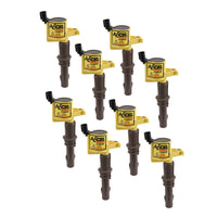 SuperCoil ACCEL 140033E-8 Ignition Coils - Yellow - 8-Pack