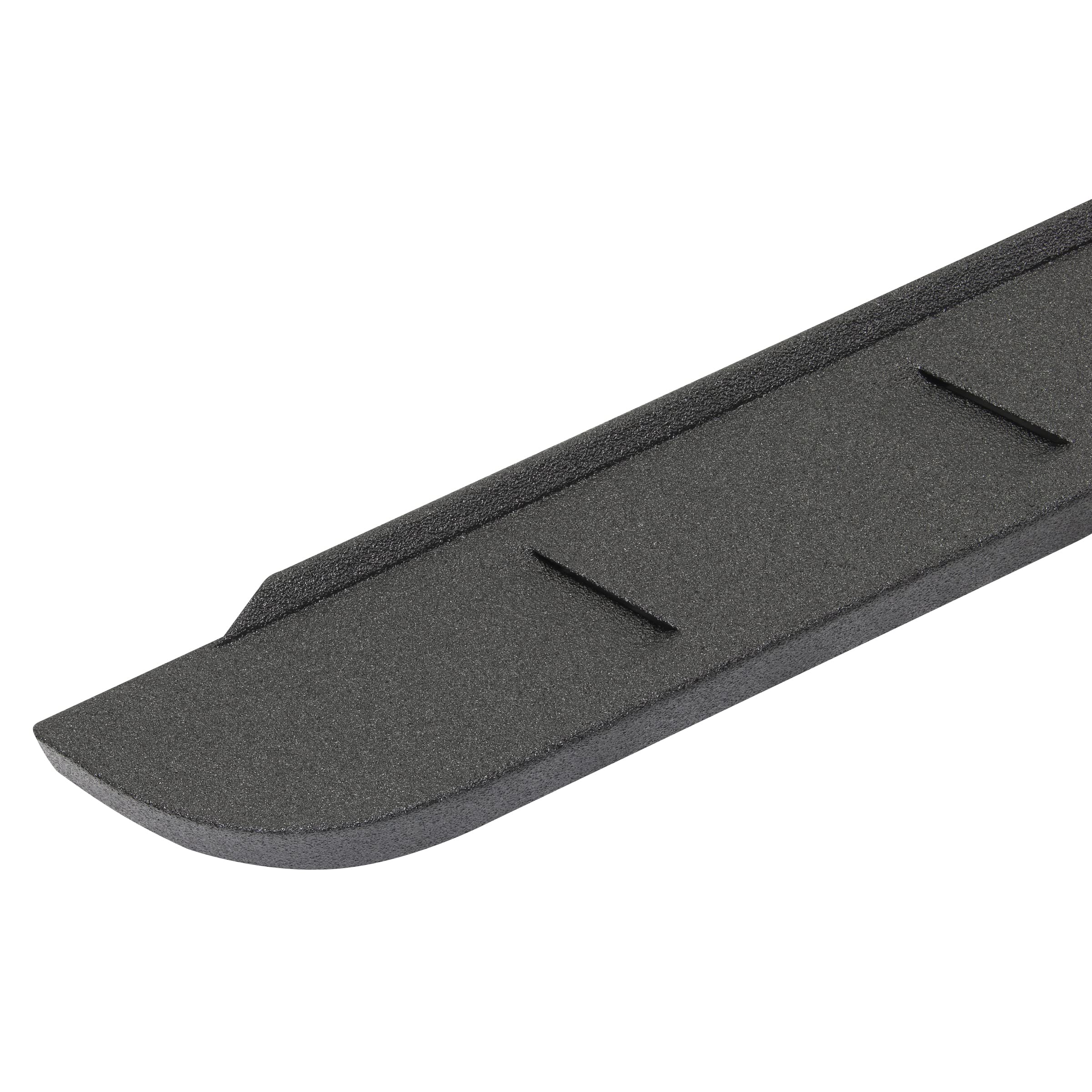 RB10 Slim Running Boards Go Rhino | 73", Galvanized Steel, Protective Bedliner Coating | 630073ST