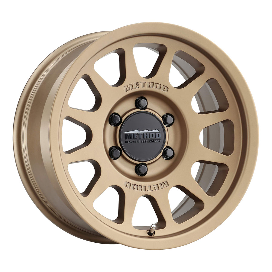 Method Race Wheels 703 17x8.5" Method Bronze 6x5.5", 35mm offset 6.2" Backspace, MR70378560935