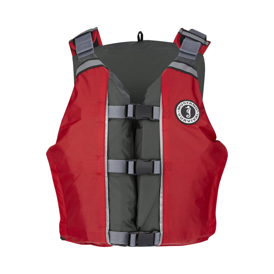 APF Foam Mustang Survival PFD (Red-Gray)