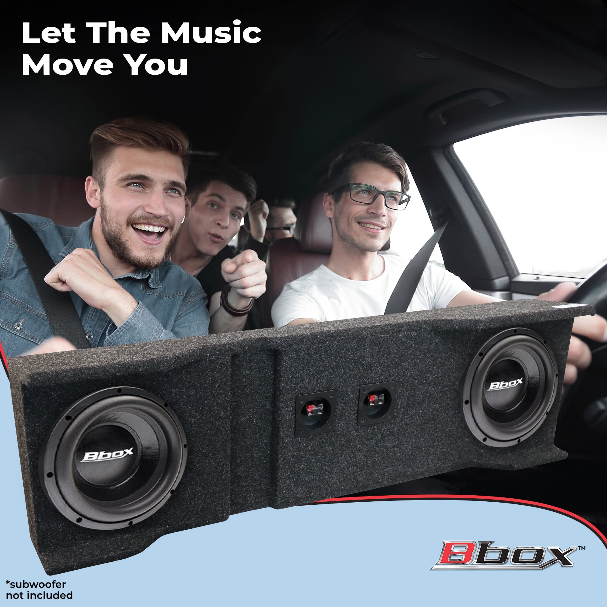 Atrend B Box Series A162-10Cp 10-Inch Dual Down-Fire Enclosure for Heavy Duty Crew Cabs 2000 and Up