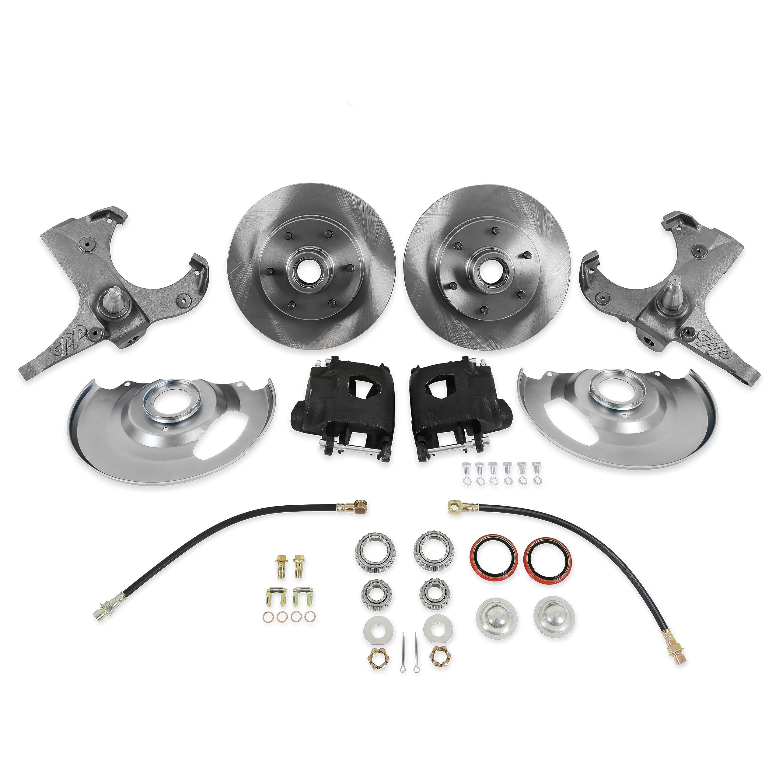 Front Disc Brake Conversion Brothers Trucks DBC6LOESTOCK - 6 Lug - Stock Sprindles