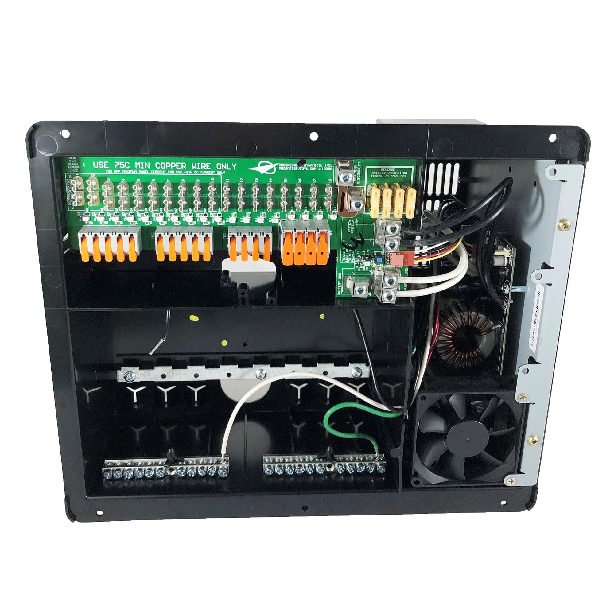Inteli-Power Progressive International 4500 Series All-in-One AC/DC Distribution Panel - 75 Amp