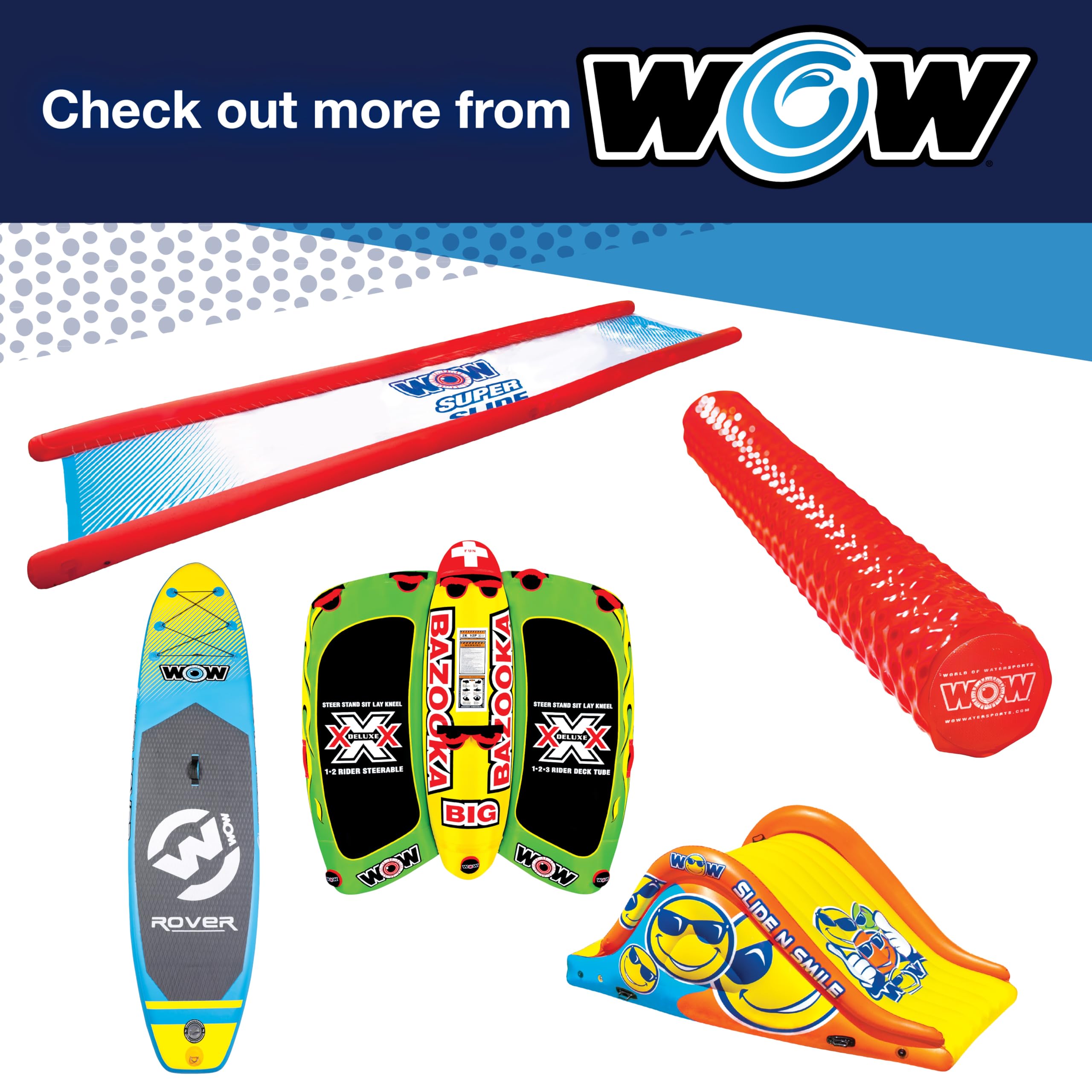Stadium Islander WOW World of Watersports, HUGE Heavy Duty Floating Island with Mesh Seating and Backrest