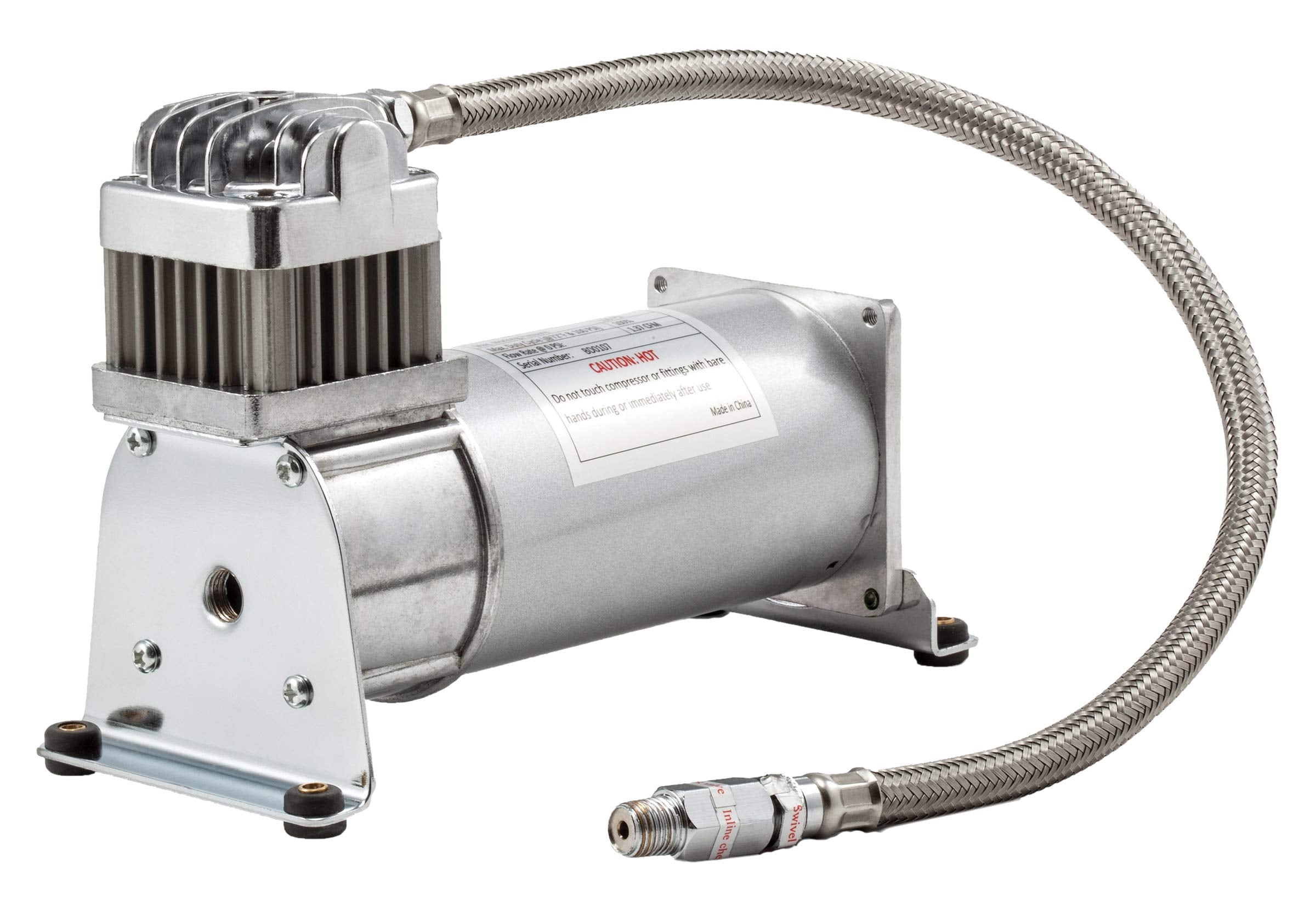 24-Volt Kleinn Air Horns 6354 Heavy Duty Sealed Air System With Compressor, 3 Gallon Tank and Hardware