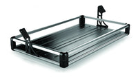 TeraFlex Cargo Rack 4820000 (JK Adjustable Height Rear Cargo Storage Rack Kit - Silver)