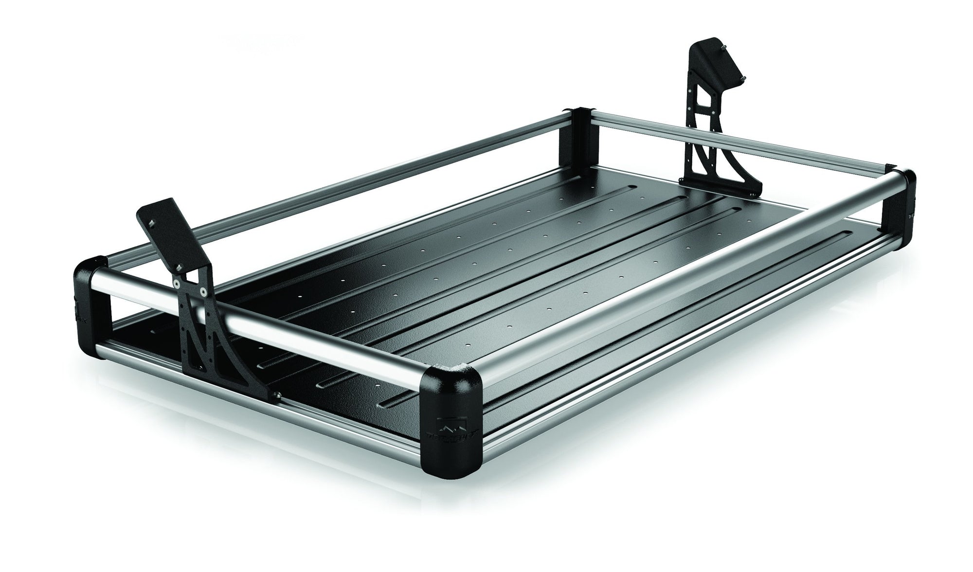 TeraFlex Cargo Rack 4820000 (JK Adjustable Height Rear Cargo Storage Rack Kit - Silver)