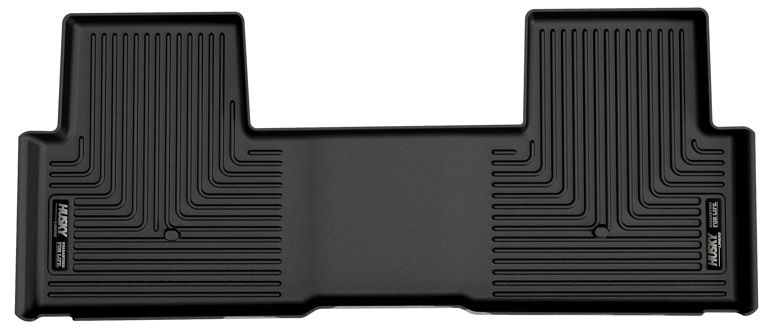 Husky Liners X-act Floor Mats Contour | Fits 2023-2026 Honda Pilot | 2nd Row, 1-pc Black - 50931