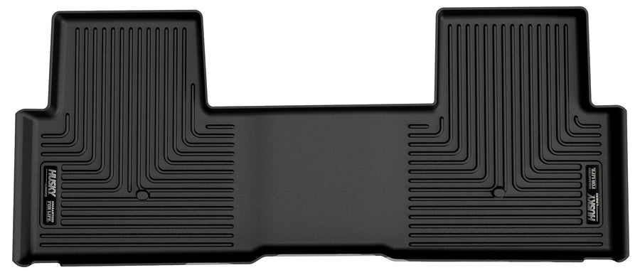 Husky Liners X-act Floor Mats Contour | Fits 2023-2026 Honda Pilot | 2nd Row, 1-pc Black - 50931