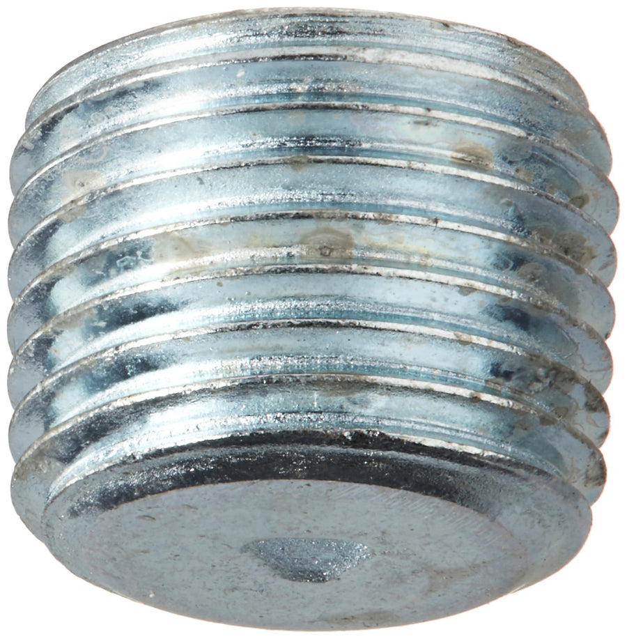 Power Vibrant Performance 11147 Fitting, Port Plug, Male 1/8 in. NPT, Mild Steel, Zinc Plated, each