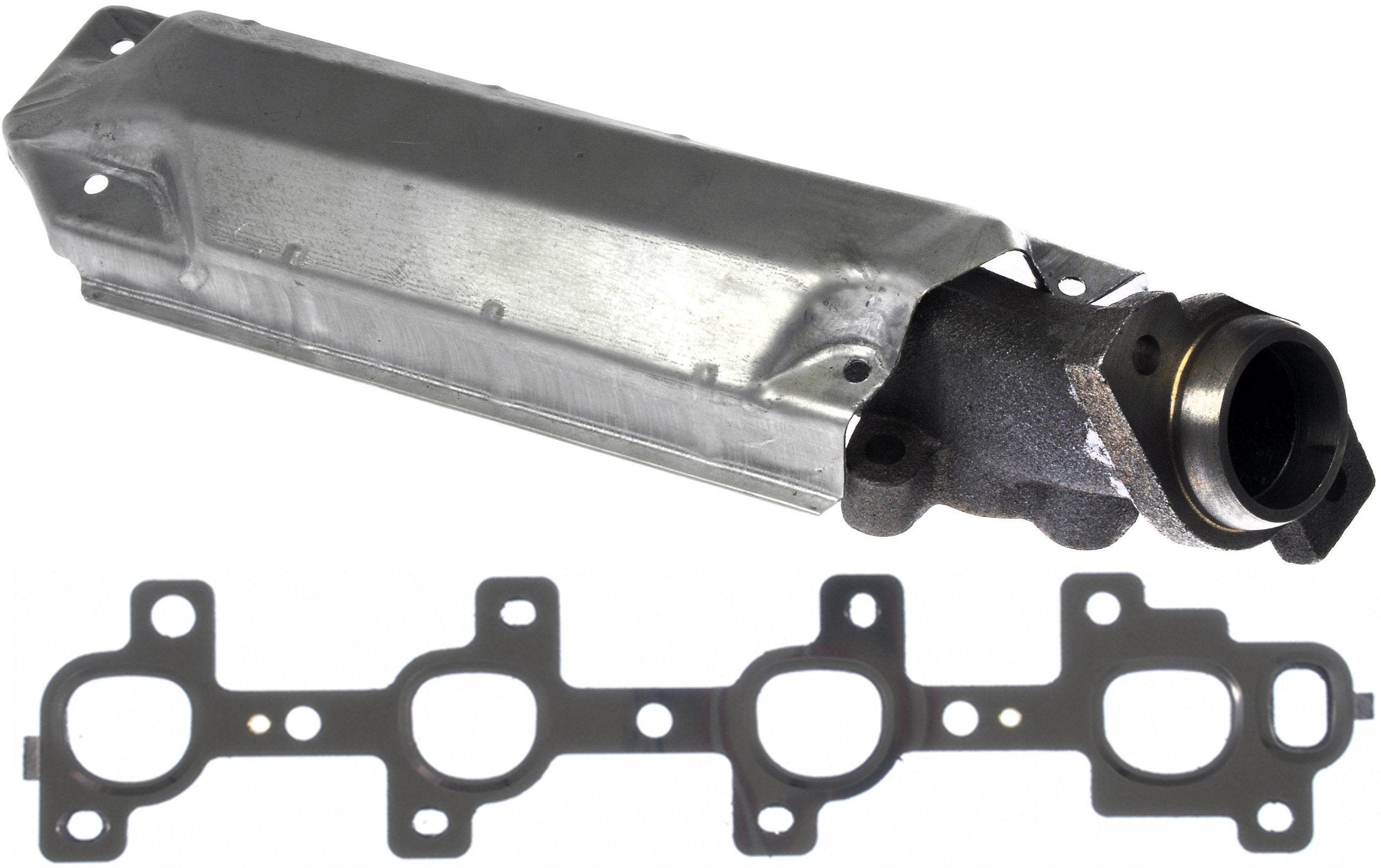 Dorman Patented 674-909 Driver Side Exhaust Manifold Kit - Includes Required Gaskets and Hardware Compatible with Select Chrysler / Dodge / Mitsubishi Models