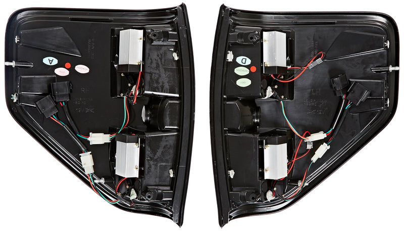Black Recon 264168BK LED Tail Lights