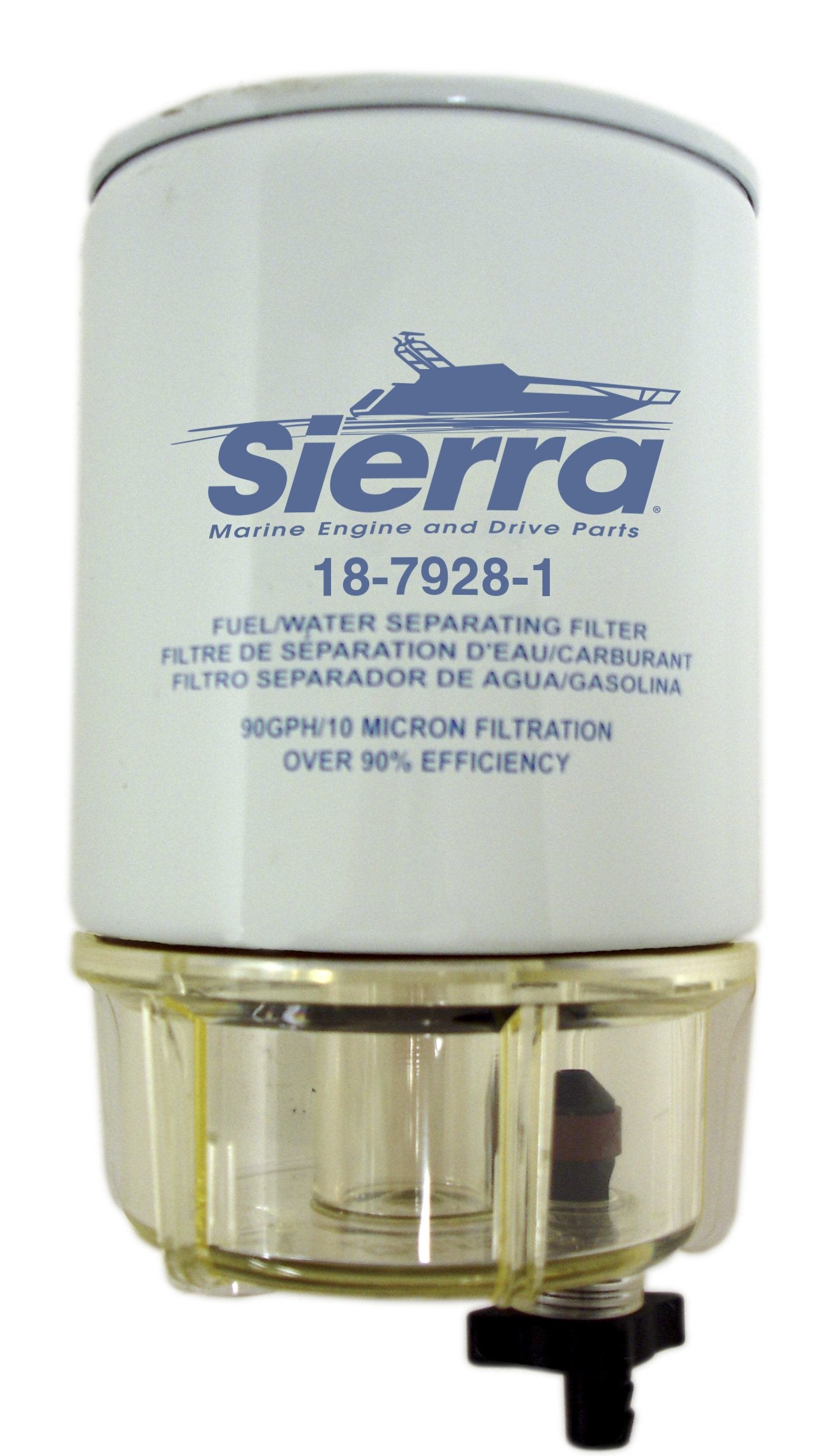 Racor Style Sierra International 18-7928-1 Fuel Water Separator Boat Engine Parts