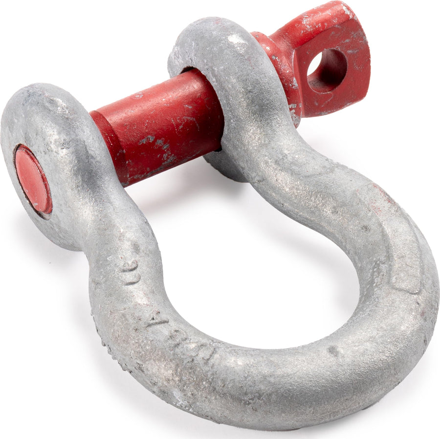 7/8" Crosby Shackle - Galvanized Factor 55 Steel