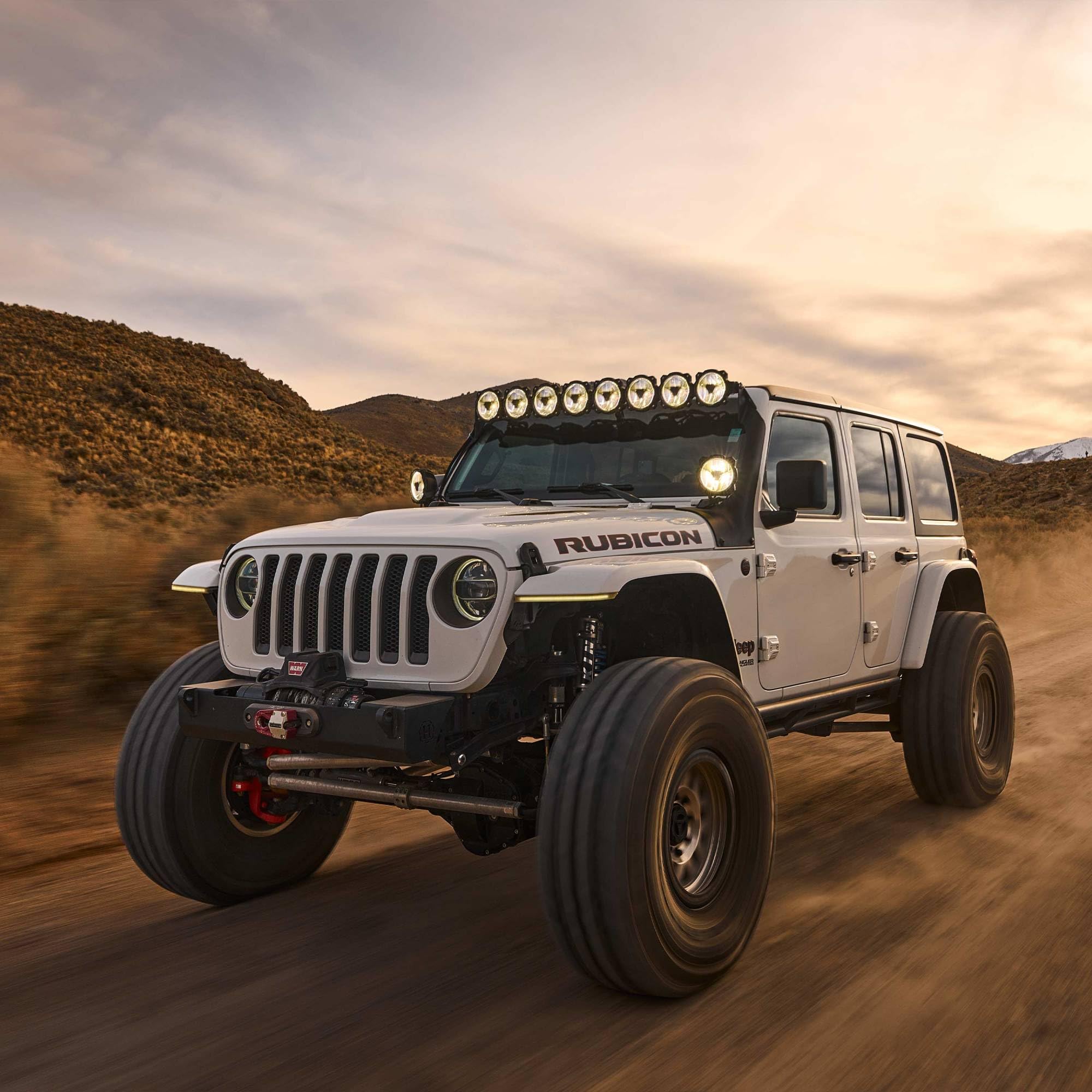 50" KC Hilites Gravity® Titan™ LED Light Bar - 8-Light
