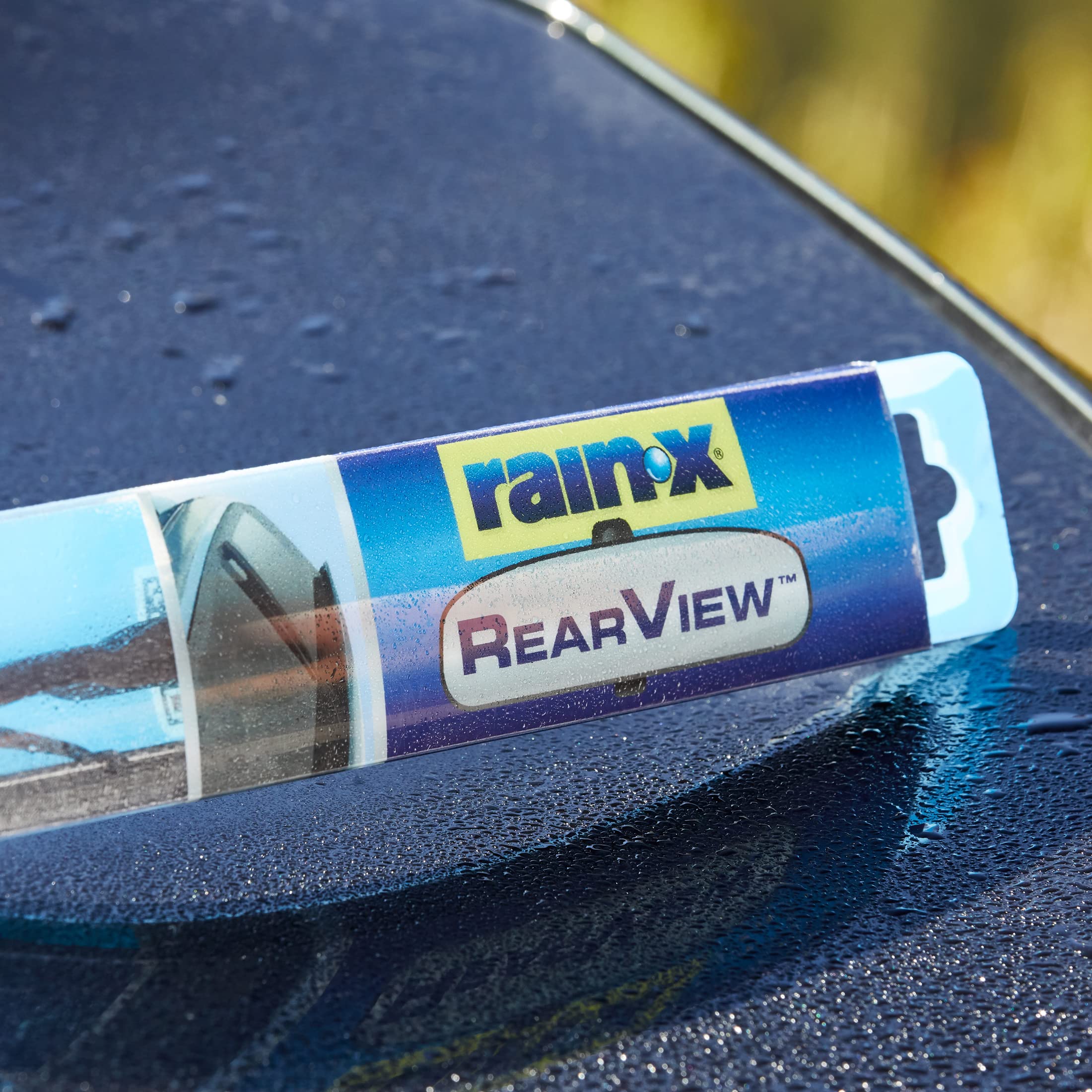 12 Inch Rain-X 850028 RearView Composite Rear Wiper Blade, Fits Rock Lock 3 (Pack Of 1), Automotive Replacement Wiper Blades That Meet Or Exceed OEM Quality And Design Standards