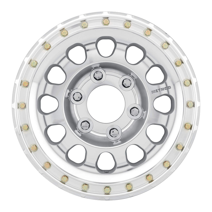 Raw Method Race Wheels 103 Machined Beadlock 17x9" 6x6.5", 25mm offset 6" Backspace, MR10379070325B
