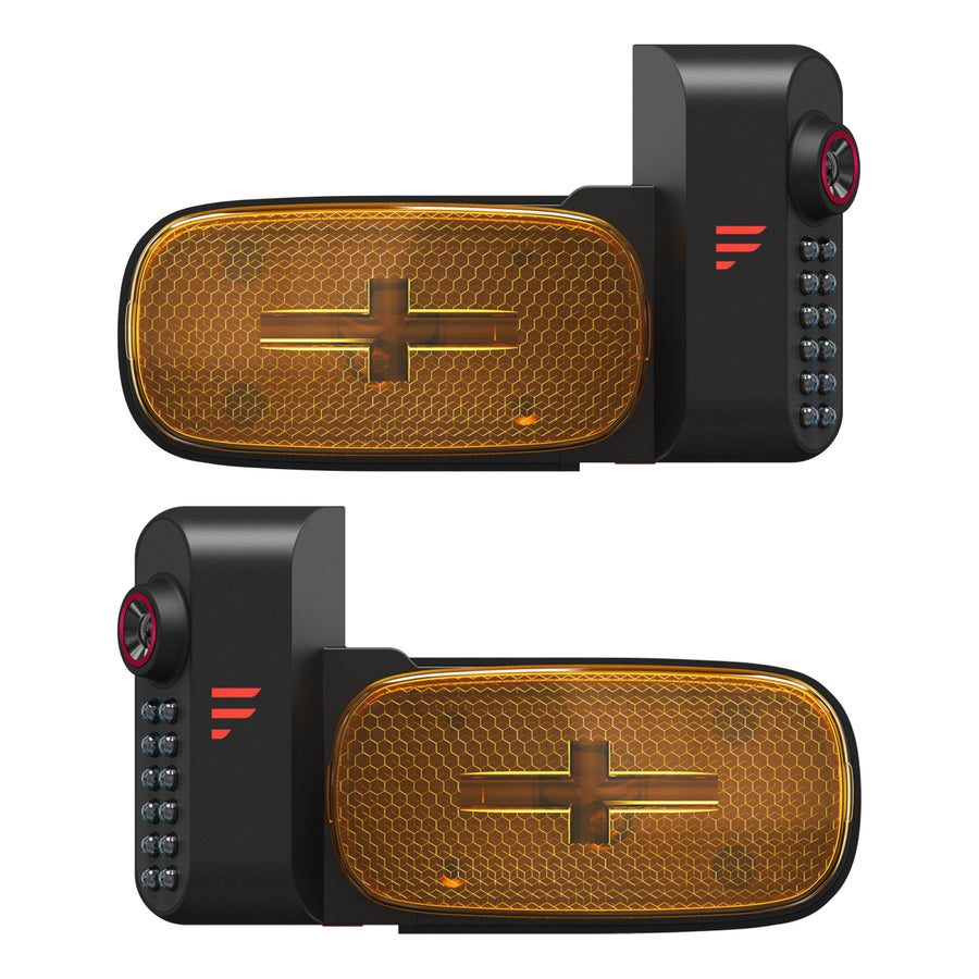 Furrion S+ Vision RV Observation System with Left/Right Side Cameras, Infrared Night Vision, 65-Degree Wide Viewing Angle - FCEFDTASH