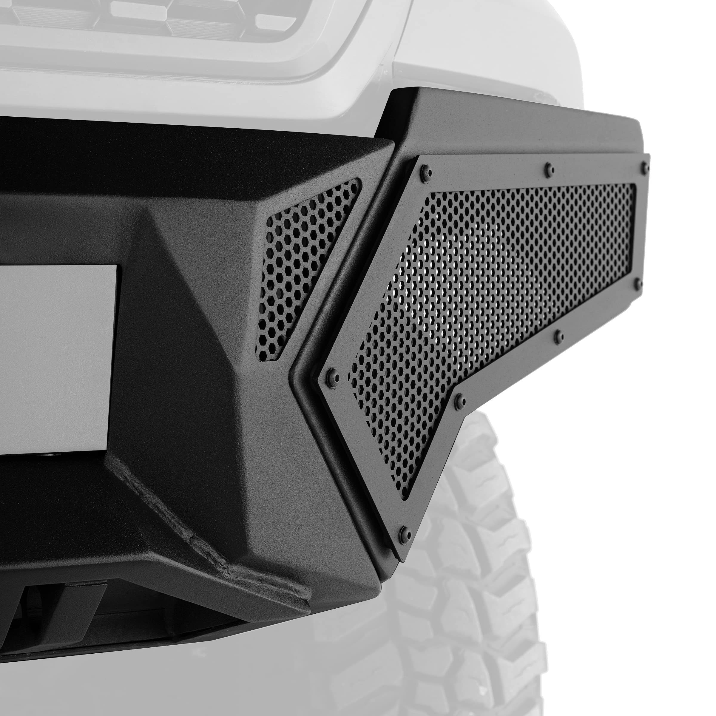 Element Go Rhino 34389T Front Bumper w/Static Light Mount, Black