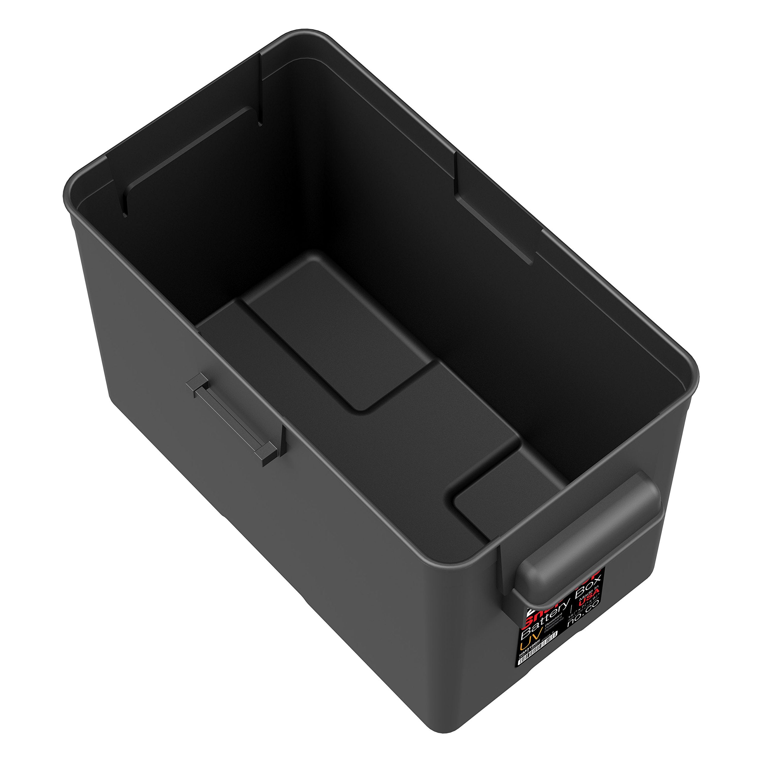 NOCO HM318BKS Snap-Top Battery Box, Group 24-31 12V Outdoor Waterproof Battery Box for Marine, Automotive, RV, Boat, Camper and Travel Trailer Batteries