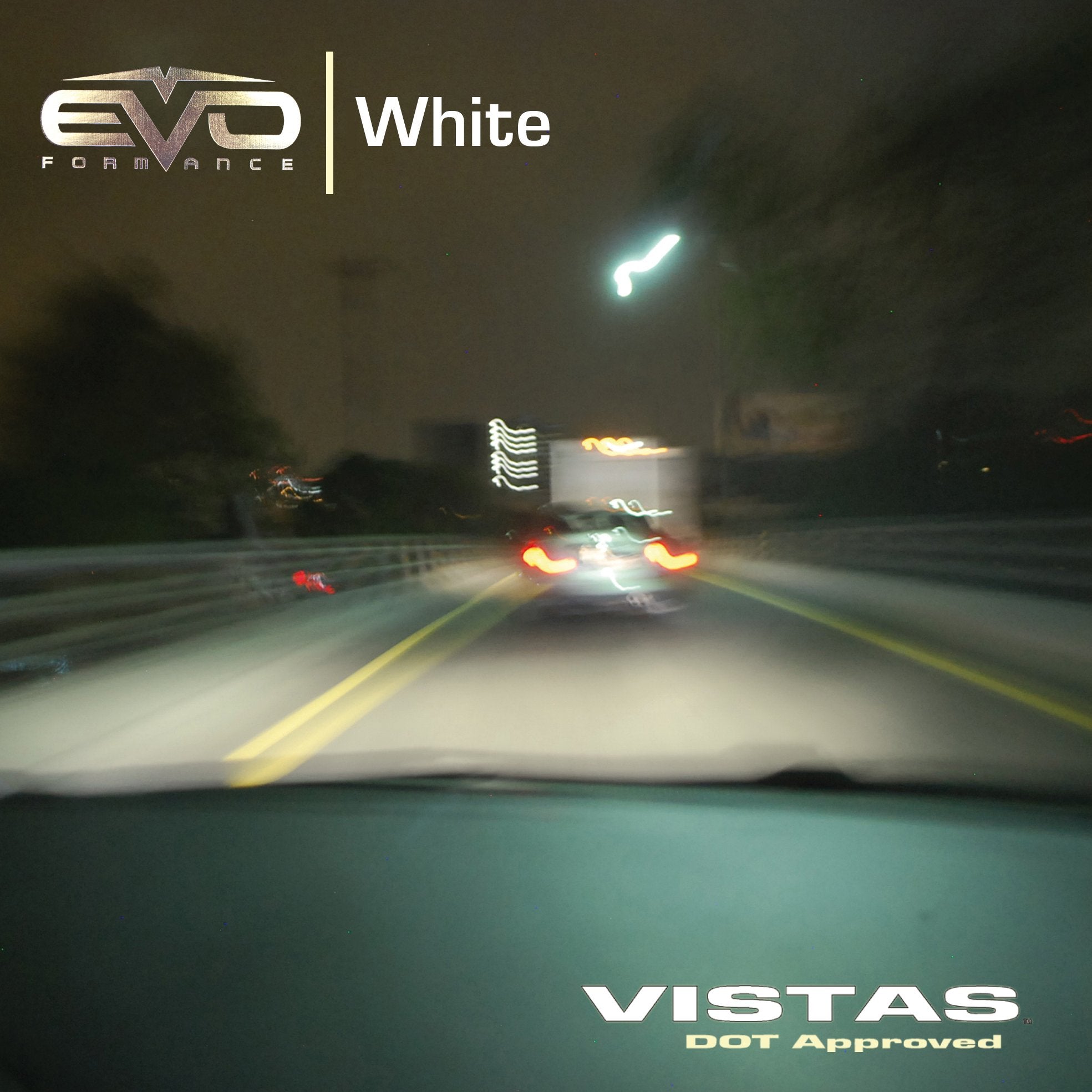 CIPA 93435 EVO Formance White 4500K Vistas DOT Approved 9004 Bulb