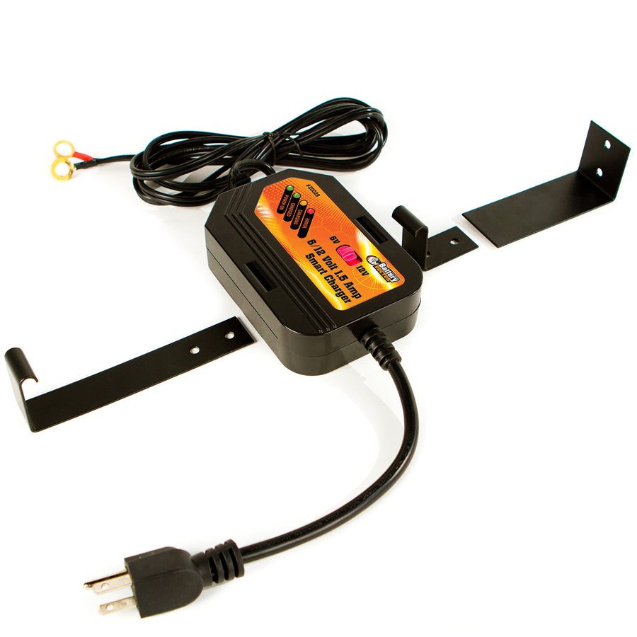 Battery Doctor WirthCo 20028 Black CEC Certified 6/12V 1.5 Amp On-Board Smart Charger