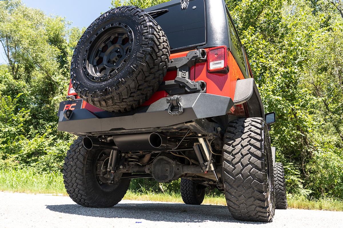 Rough Country Exhaust Performance for 2007-2018 Jeep Wrangler JK - 96002A