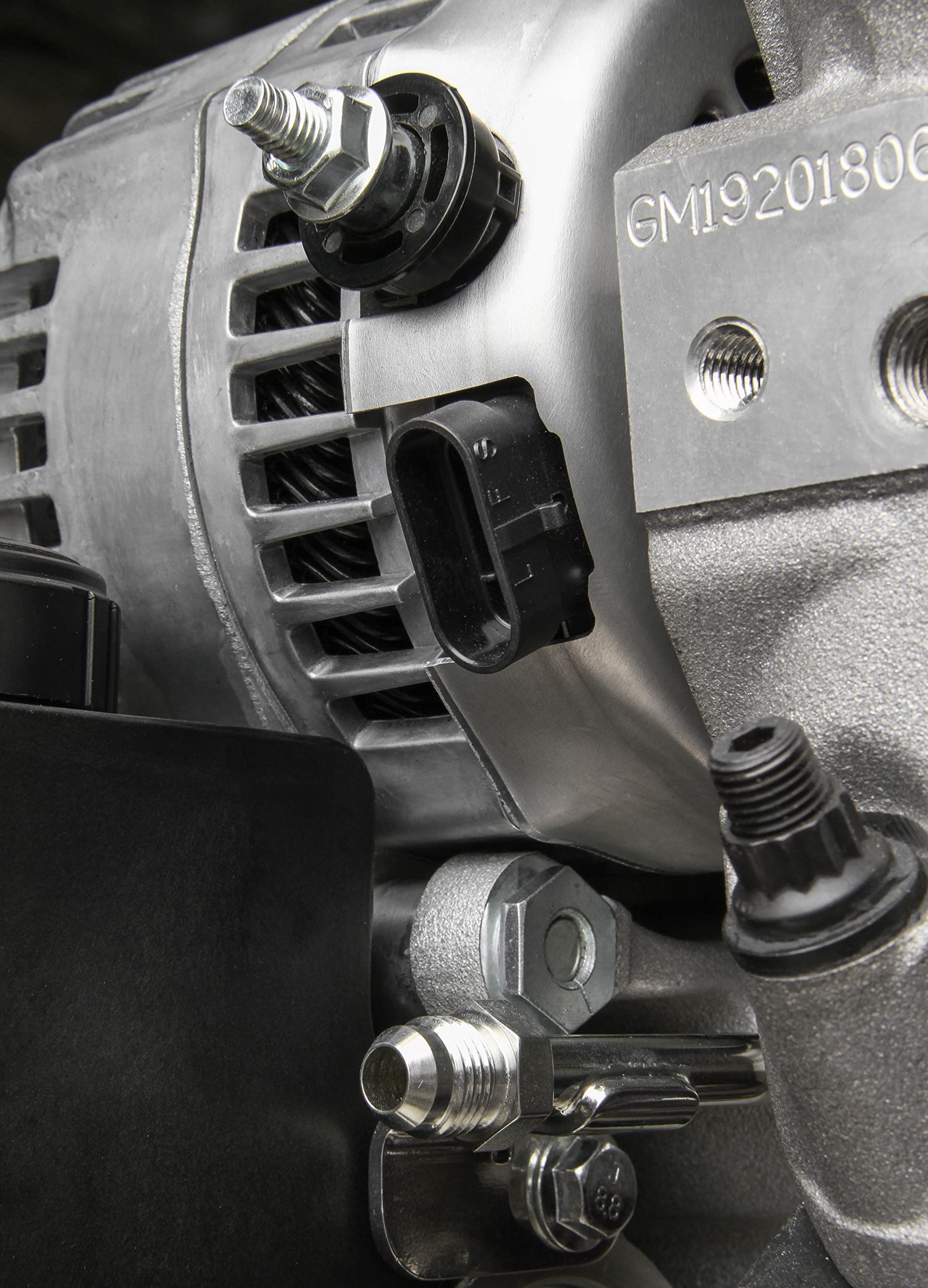 Holley Complete LS Swap Front Accessory Serpentine Drive System | Mid-Mount with Water Pump, Alternator, A/C & Power Steering | Gen III/IV 4.8/5.3/LS1/LS2/LS3/LS6 Natural Finish 20-185