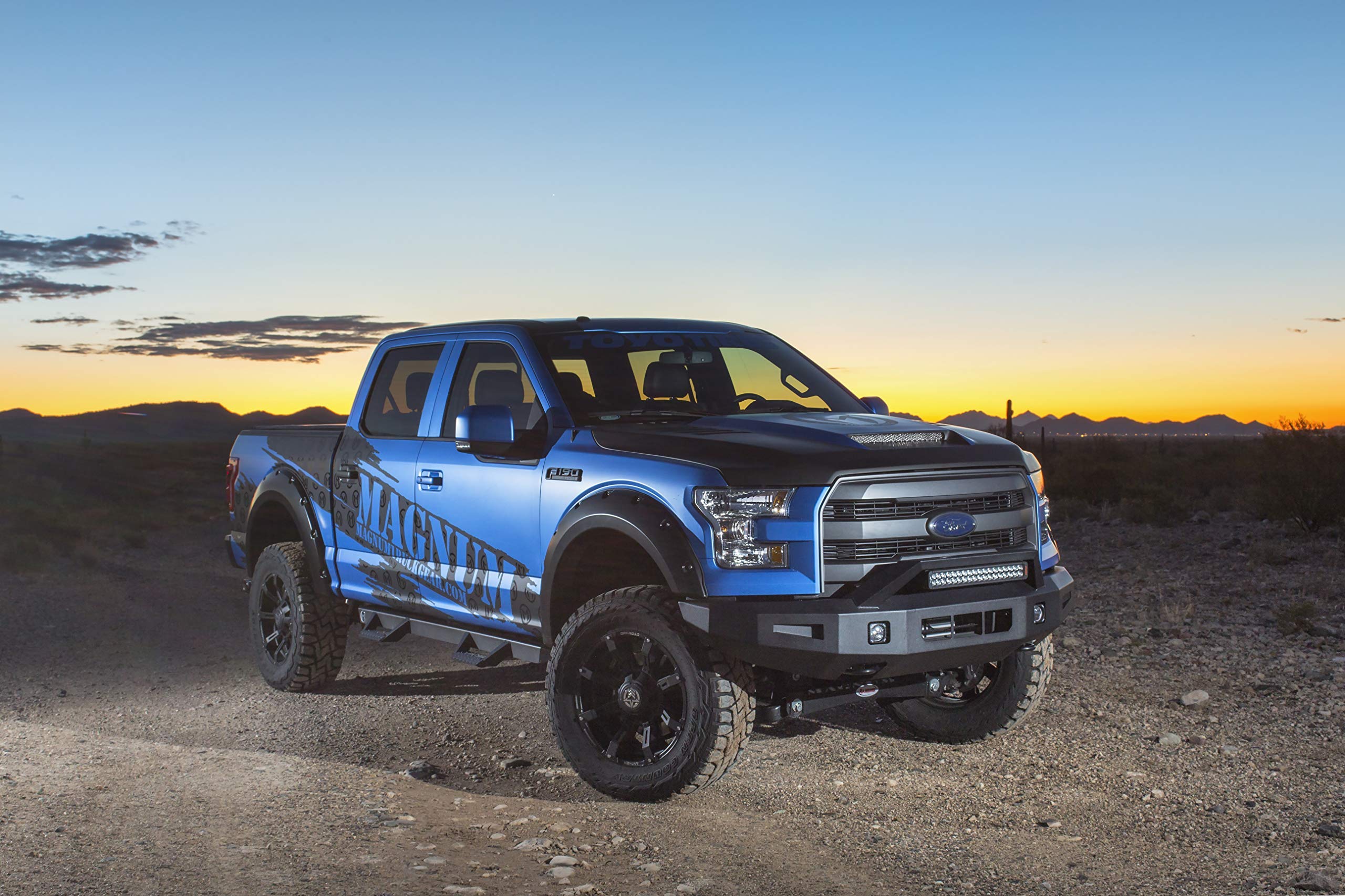 Alumilite Front Bumper ICI Aluminum Compatible with 2015-2017 Ford F-150