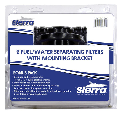 Fuel Water Separator Sierra 18-7852-2 Filter (Bonus Pack)