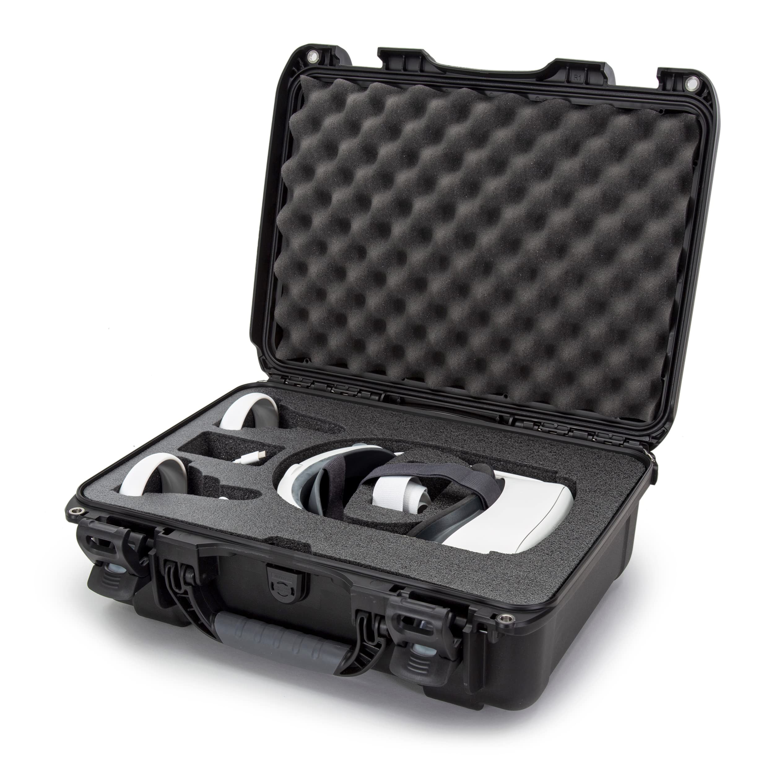 Waterproof Hard Case Nanuk 925 with Foam Insert for Oculus Quest 2 - Black