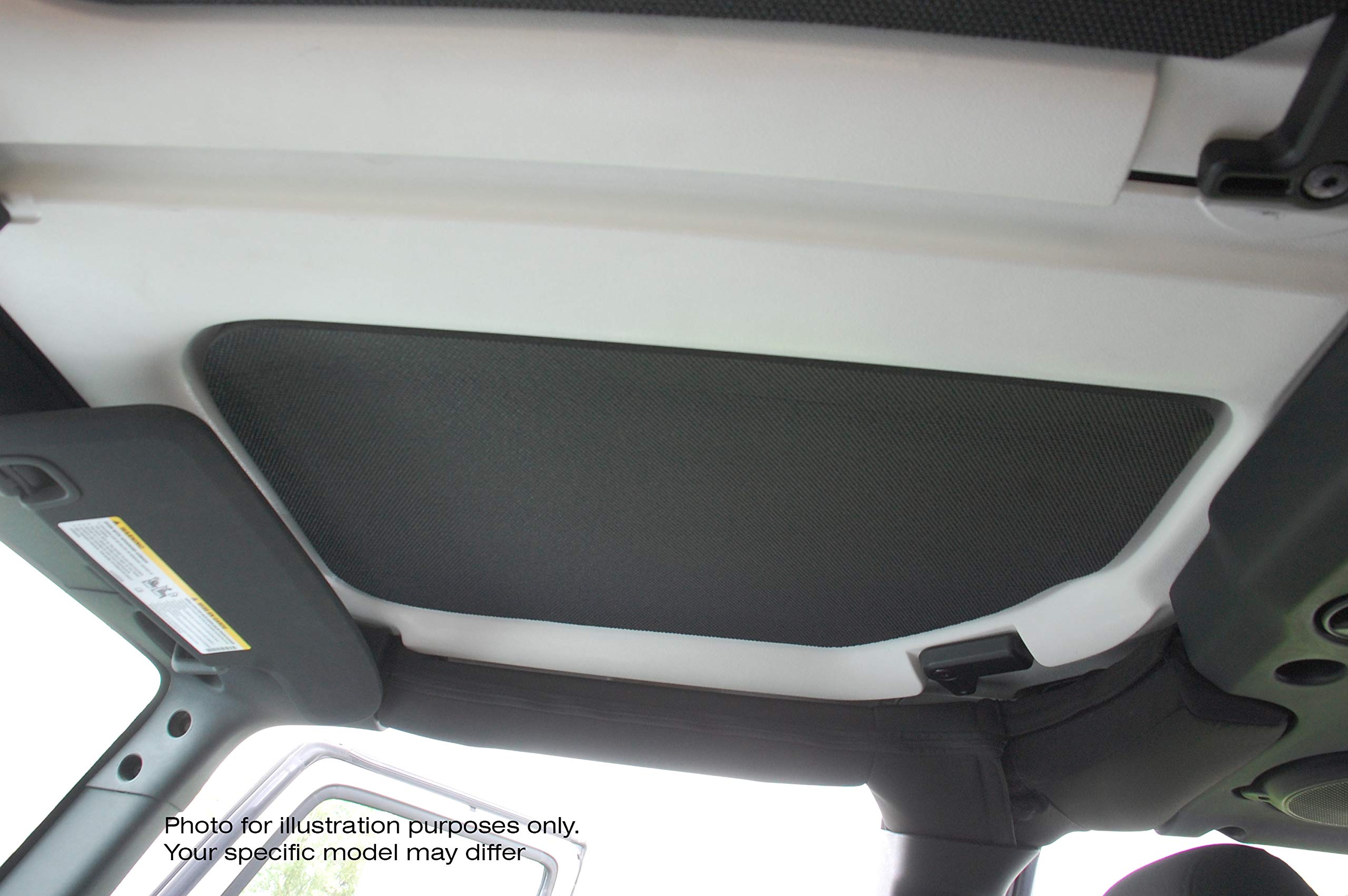 Boom Mat Design Engineering 050140 Grey Sound Deadening Headliner Compatible with 2-Door Jeep Wrangler JK (2011-2018)