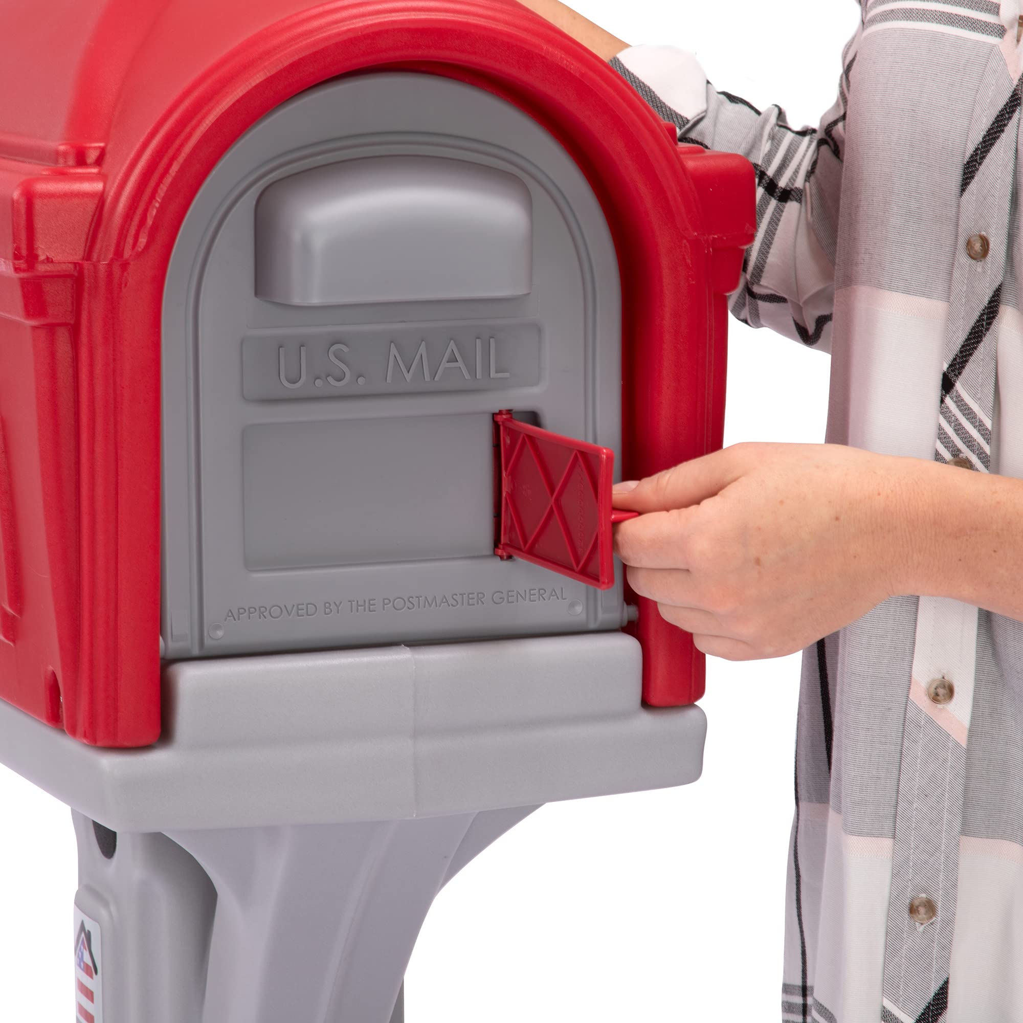 Easy Up Simplay3 Dig-Free All American Mailbox