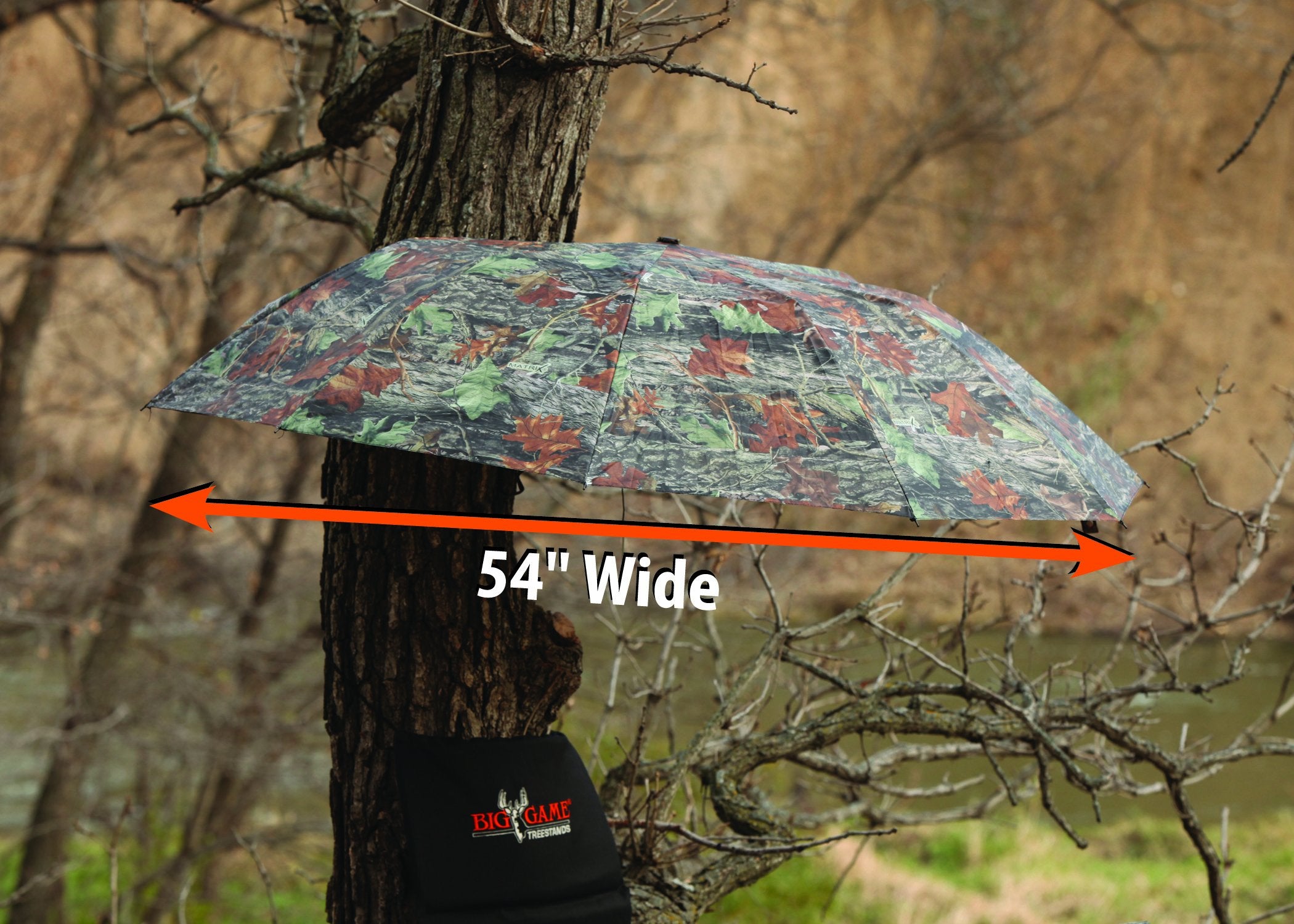 Pop-Up Muddy Umbrella, Durable Resistant 54" Protective Tree Umbrella